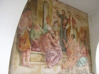 Freska ve vstupní bráně
