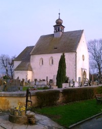 Tečovice - kostel svatého Jakuba Většího