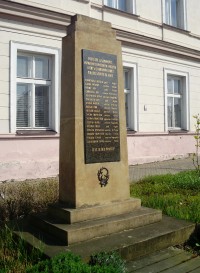 pomník obětí II. sv. války