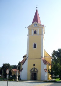 Koryčany - kostel sv. Vavřince