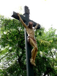 detail kříže