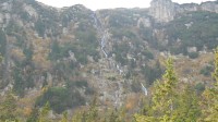 Pohled na Pančavský vodopád a Ambrožovu vyhlídku