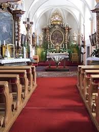Hlaní oltář - Kostel Nanebevzetí Pany Marie