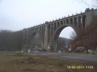 Stránovský železniční most-viadukt Krnsko