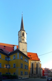 Cheb - františkánský klášter s kostelem Zvěstování Panny Marie