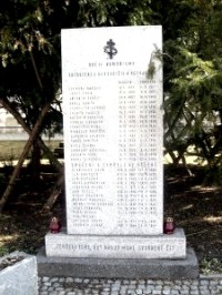 Pomník obětem komunismu v Uherském Hradišti