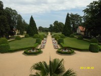Zámek Libochovice-francouzská zahrada