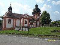 Kostel sv. Křtitele ve Valči