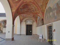 Vstupní dveře do Plzeňské kaple