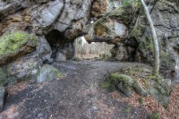 Milštejn - skalní brána