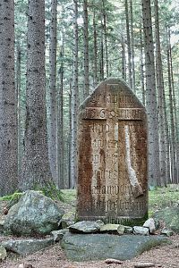 Smírčí křížový kámen u Vojtěchova, Vysočina