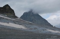Zahalený Matterhorn.