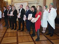 vyhlášení vítězů České chuťovky v Senátu ČR Česká chuťovka - náš průvodce na cestách