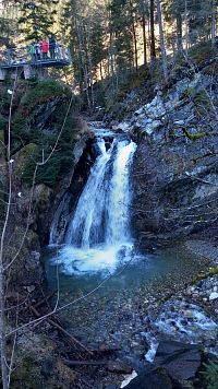 vodopád Aschau - jeden z cílů výletů z Kirchbergu