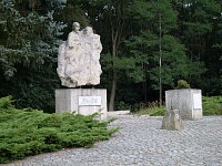 Pomník obětí fašismu 1939-1945 v obci Trzeszczyn v blízkosti města Police (fot. MMichal)