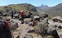 Visitor's information and online trip planning, reservations for Climbing Mount Kenya, hiking, trekking tours /safari packages, routes, book now best prices.