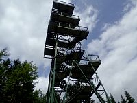 Rozhledny Moldaublick a Alpenblick Rakousko