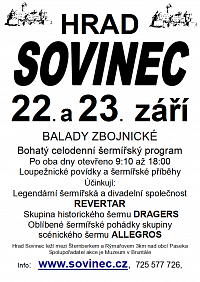 BALADY ZBOJNICKÉ na Sovinci
