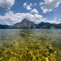 JEZERO  TRAUNSEE  HORNÍ RAKOUSKO