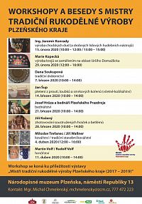 Workshopy s mistry tradiční rukodělné výroby Plzeňského kraje: s Marií Kopeckou (výroba lidových krojů)