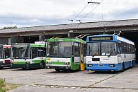 V muzeu je k vidění řada trolejbusů, převážně z Plzně, jeden vůz pochází také z Ostravy a další z Mariánských Lázní.