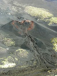 Etna, kráter z r. 2001