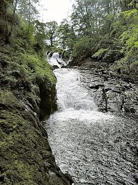 Swallow Falls, dolní vodopád
