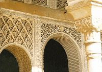 Granada, Alhambra, Palacios nazaríes - královský palác