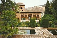 Granada, Alhambra, palacio del Partal
