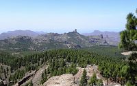 Gran Canaria, střed ostrova, Španělsko