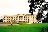 Oslo, královský palác Det kongelige slott