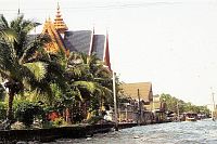 Thonburi,  na kanálu.klong
