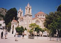 Rhodos, byzantský kostel Agios Panteleimon