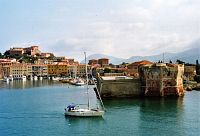 Elba, Portoferraio, Porto Vecchio, pevnost Stella, Torre della Linguella