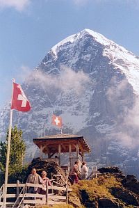Eiger 397O m, severní stěna