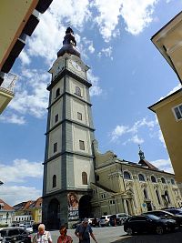 Klagenfurt, farní kostel sv. Egidia, 14. stol.