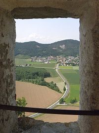 Hochosterwitz, výhled na sever