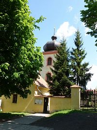 Knovíz, kostel Všech svatých Knovíz, kostel Všech svatých