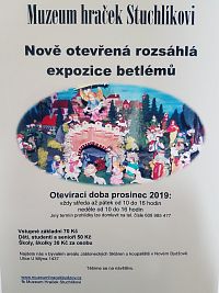 Nově otevřená rozsáhlá expozice betlémů
