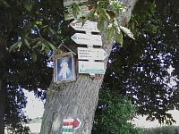 13. Svatý obrázek na stromě při cestě do Lukavce.