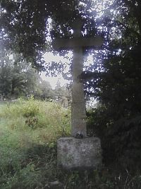 44. Kamenný kříž u cesty z roku 1863