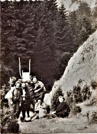 výstup na Šíp 1972 - TJ LOKOMOTIVA OSTRAVA