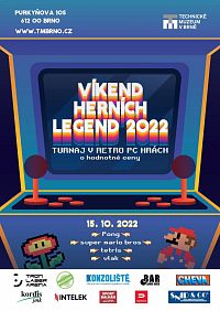 Víkend herních legend 2022 v Technickém muzeu v Brně
