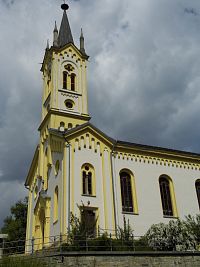 Evangelický kostel ve Vsetíně.
