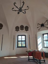 Sovinec - hrad v Moravskoslezském kraji, vnitřní prostory (prohlídka s průvodcem)