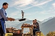 Pečené kaštany jsou v Jižním Tyrolsku vyhlášená lahůdka
