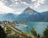 Flueelen, Gotthard Panorama Express © STS