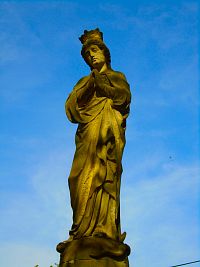 Socha Panny Marie v Rosnicích