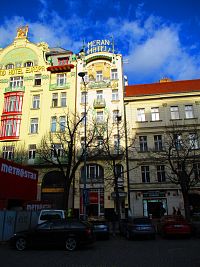 Hotel Meran na Václavském náměstí v Praze