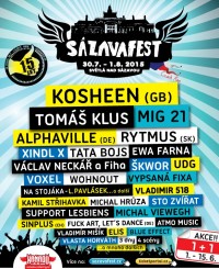 Tradiční festival Sázavafest ovládne první srpnový víkend